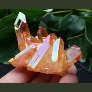 Reduced! Angel Aura Quartz Crystal crystals