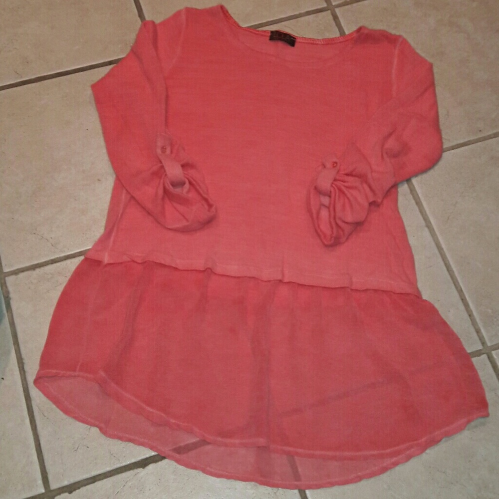 Coral lightweight sweater