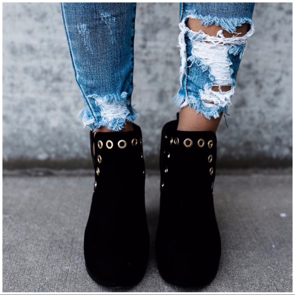 Host Pick!! Grommet Cut Out Side Bootie - Picture 5 of 5