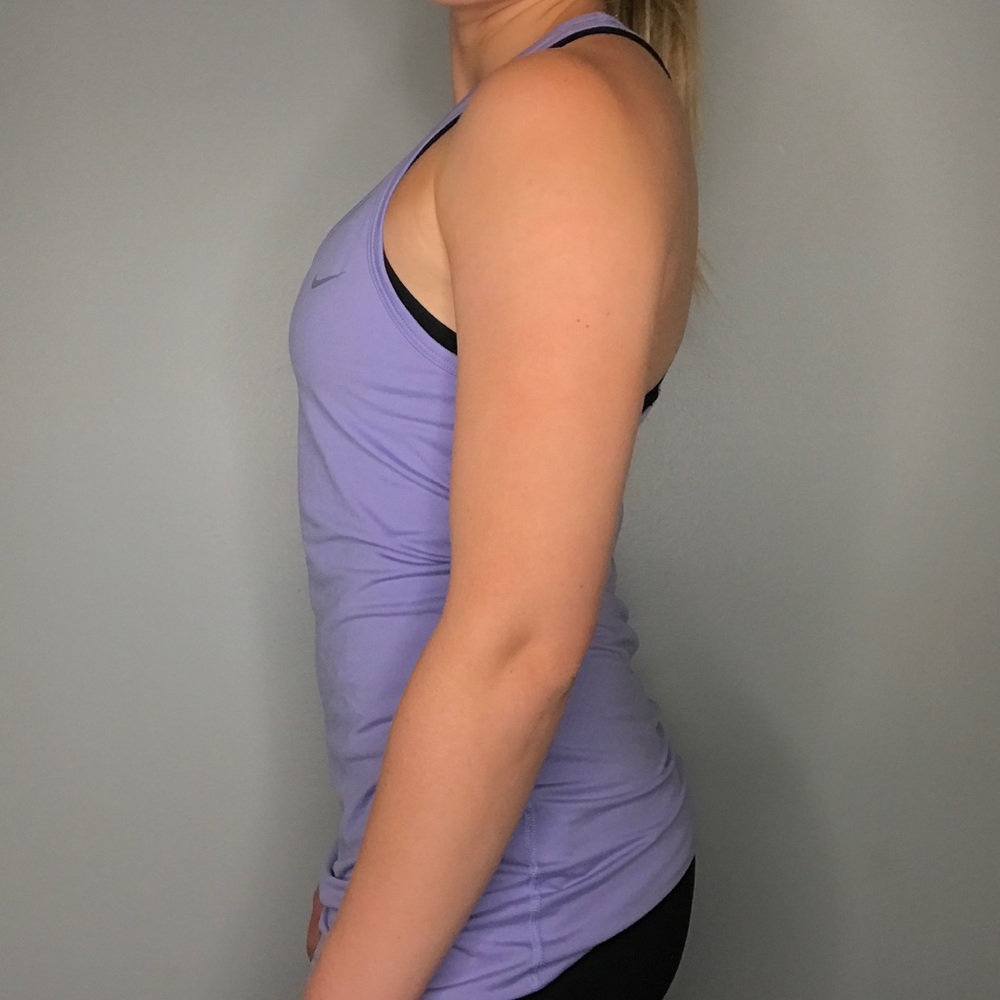 Purple Nike Dri-Fit Tank