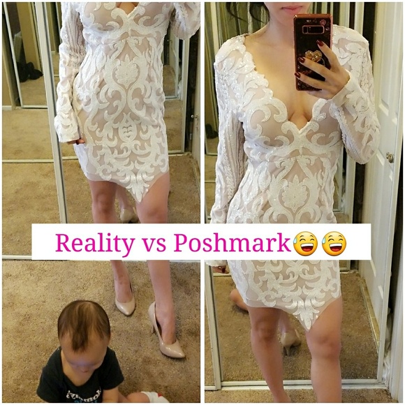 Last XS! Kira Kira Celeb Sequin Dress - Picture 8 of 8