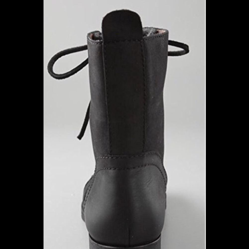 🆕 Modern Vintage - Lace Up Combat Boot - Picture 3 of 6