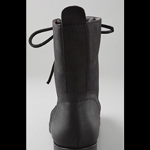 🆕 Modern Vintage - Lace Up Combat Boot - Picture 3 of 6