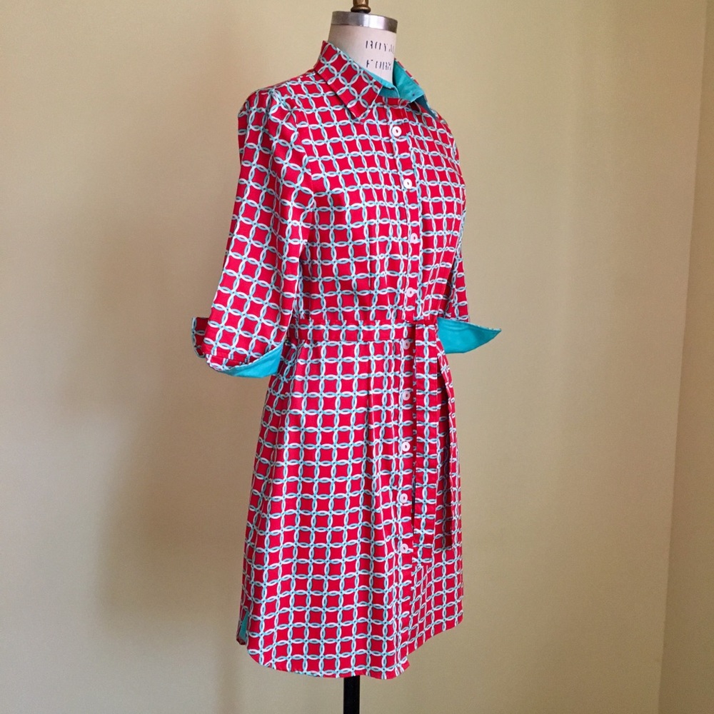Cheerful shirt dress by Harley and the Hound