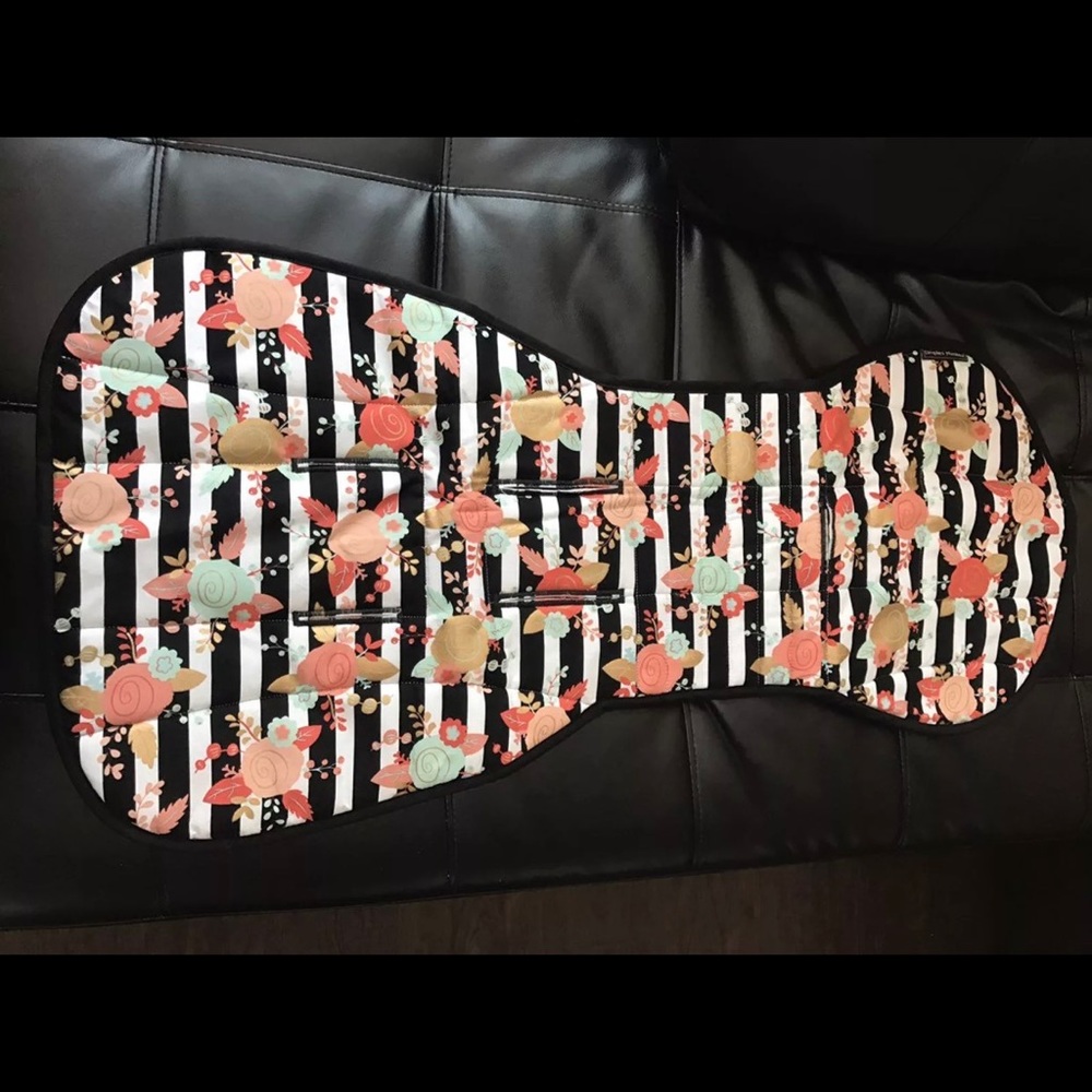 Dimples monkey custom Stroller liner