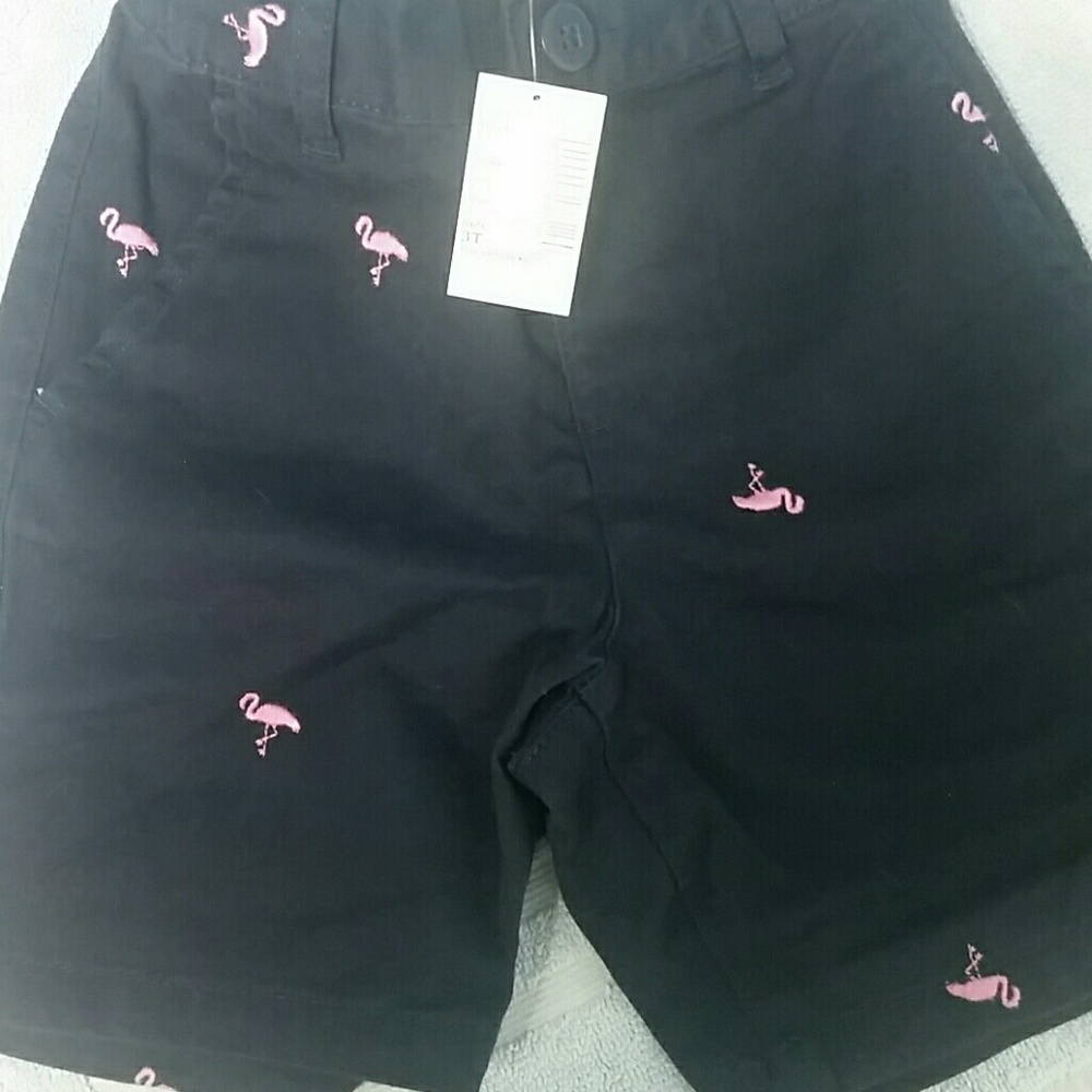 NWT Children's place navy blue chino shorts
