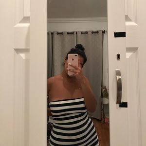 Striped tube top