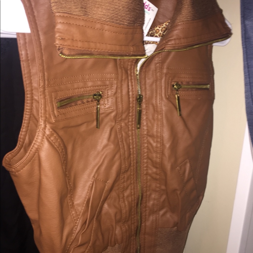 semi leather jackets size S and XL