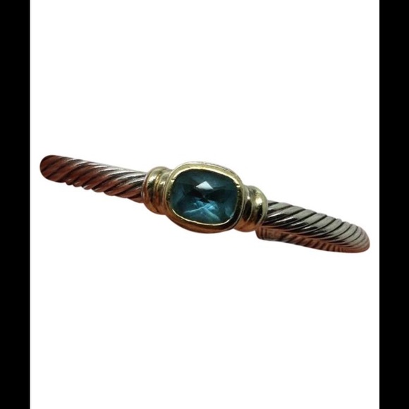 David Yurman Jewelry - David Yurman blue topaz bracelet