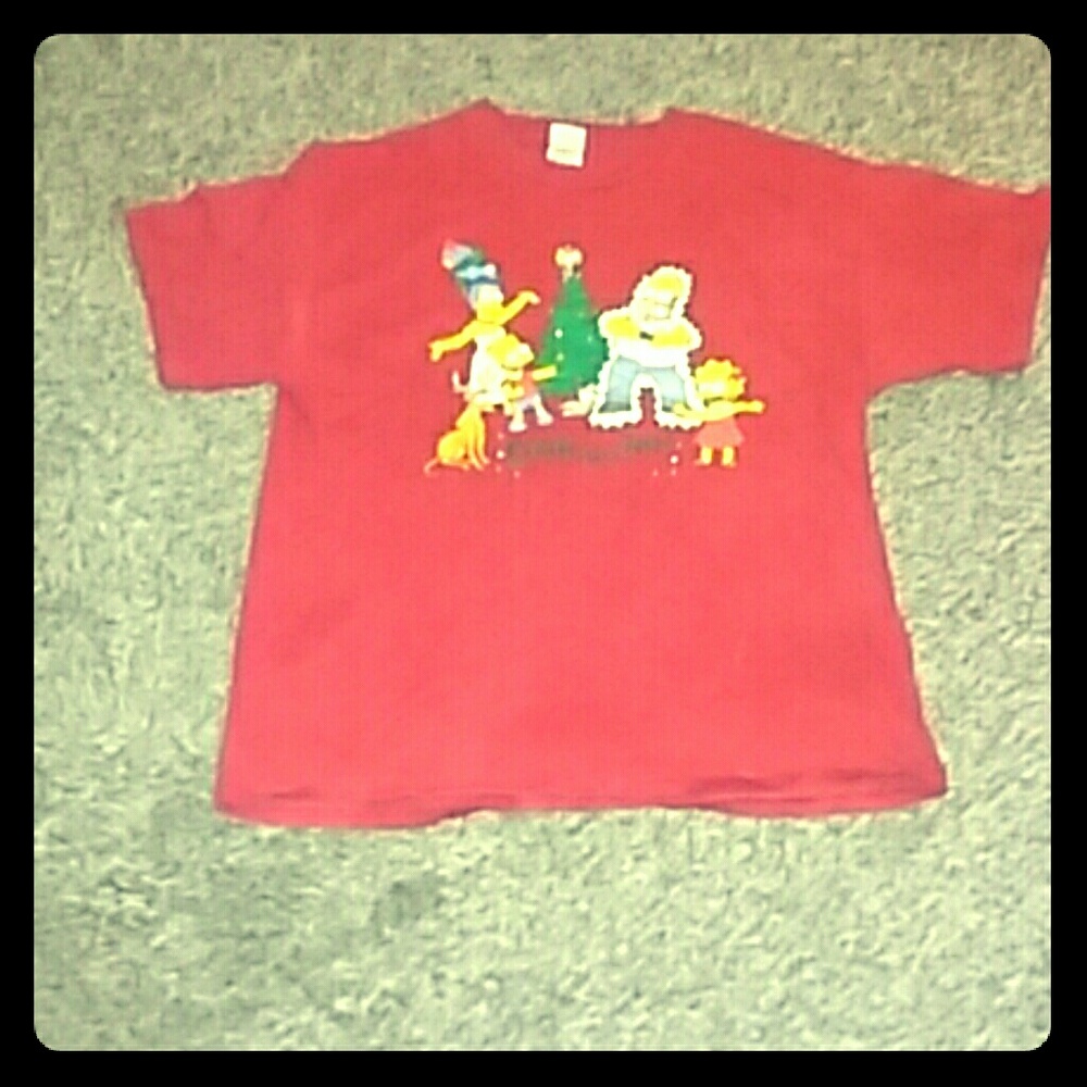 Simpsons Christmas shirt
