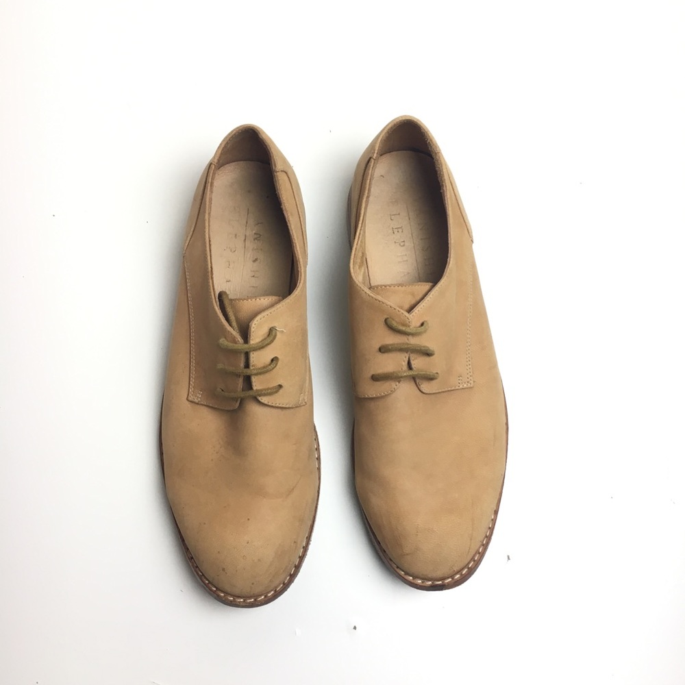 vanishing elephant suede nubuck oxfords