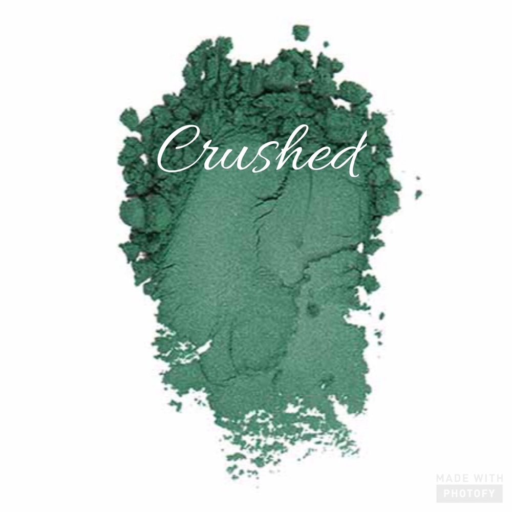 Crushed eyeshadow