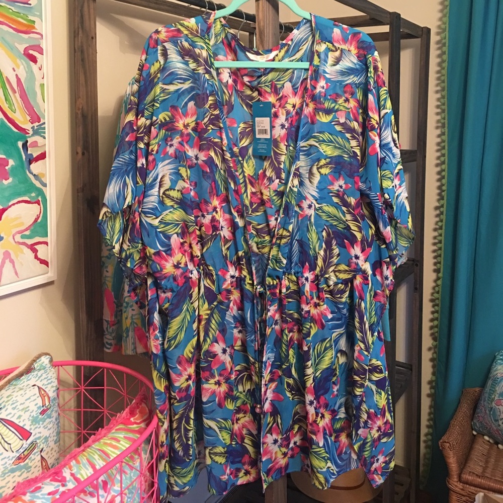 Hawaiian Tropic Kimono