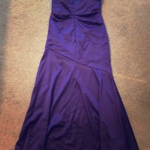 David's Bridal bridesmaids dress style # F15586