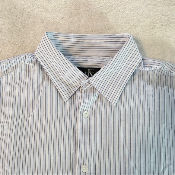Calvin Klein long sleeve men's button up shirt Lg - Picture 5 of 7