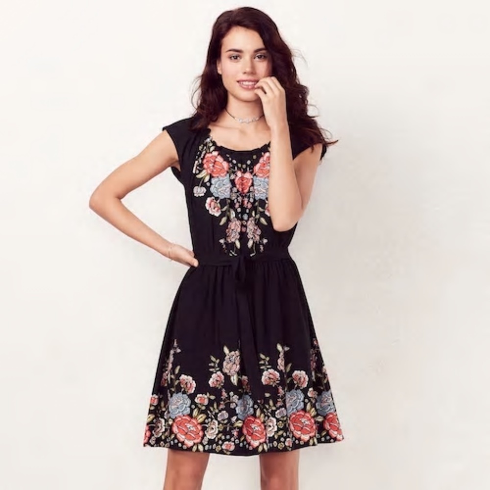 Black Shift dress
