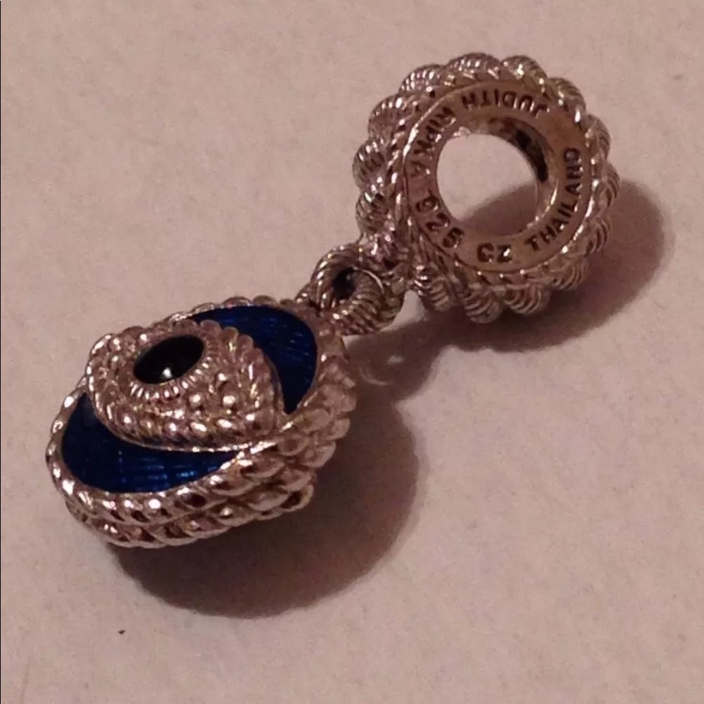 SOLD🐳🦀🐬🦖Judith Ripka evil eye 👁 charm - Picture 3 of 8