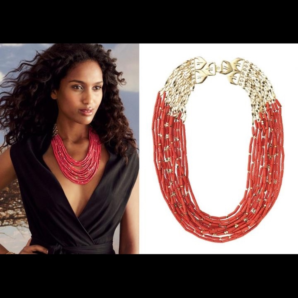 Stella & Dot Campari Necklace