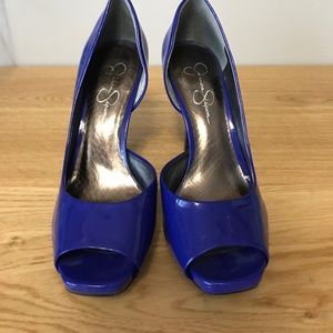 Cobalt Blue pumps