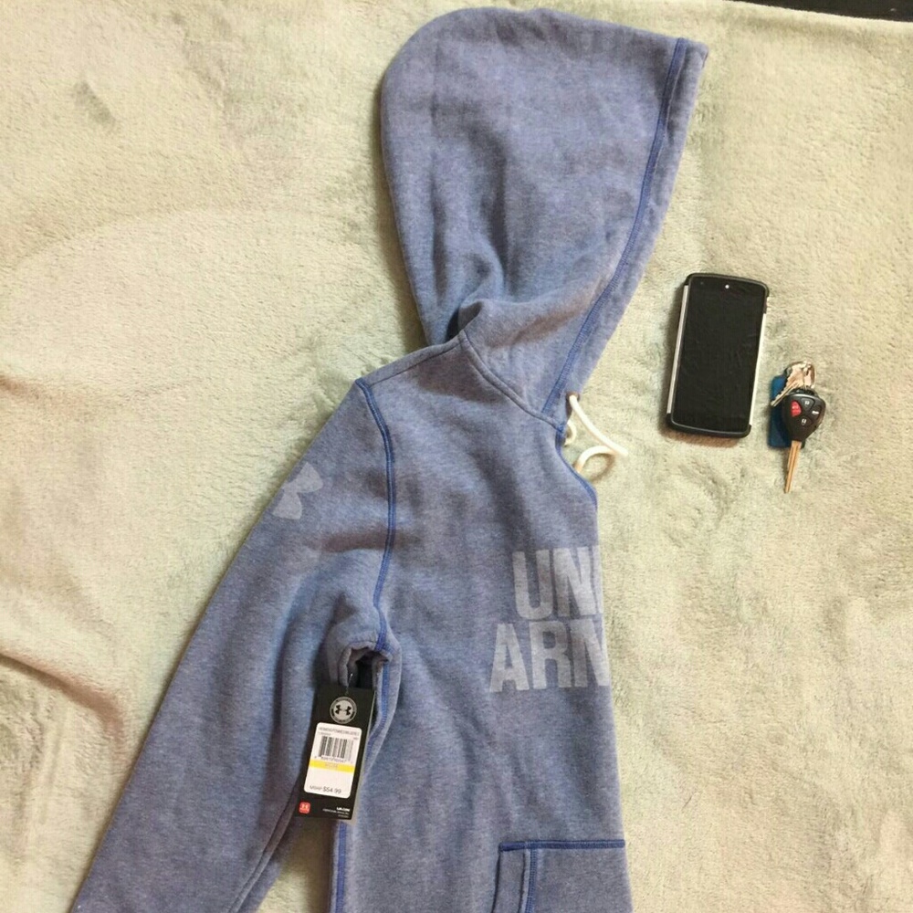Under Armour pull over hoodie.