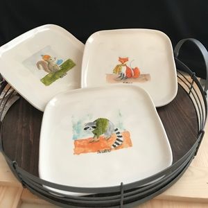 Rae Dunn winter plates!!!