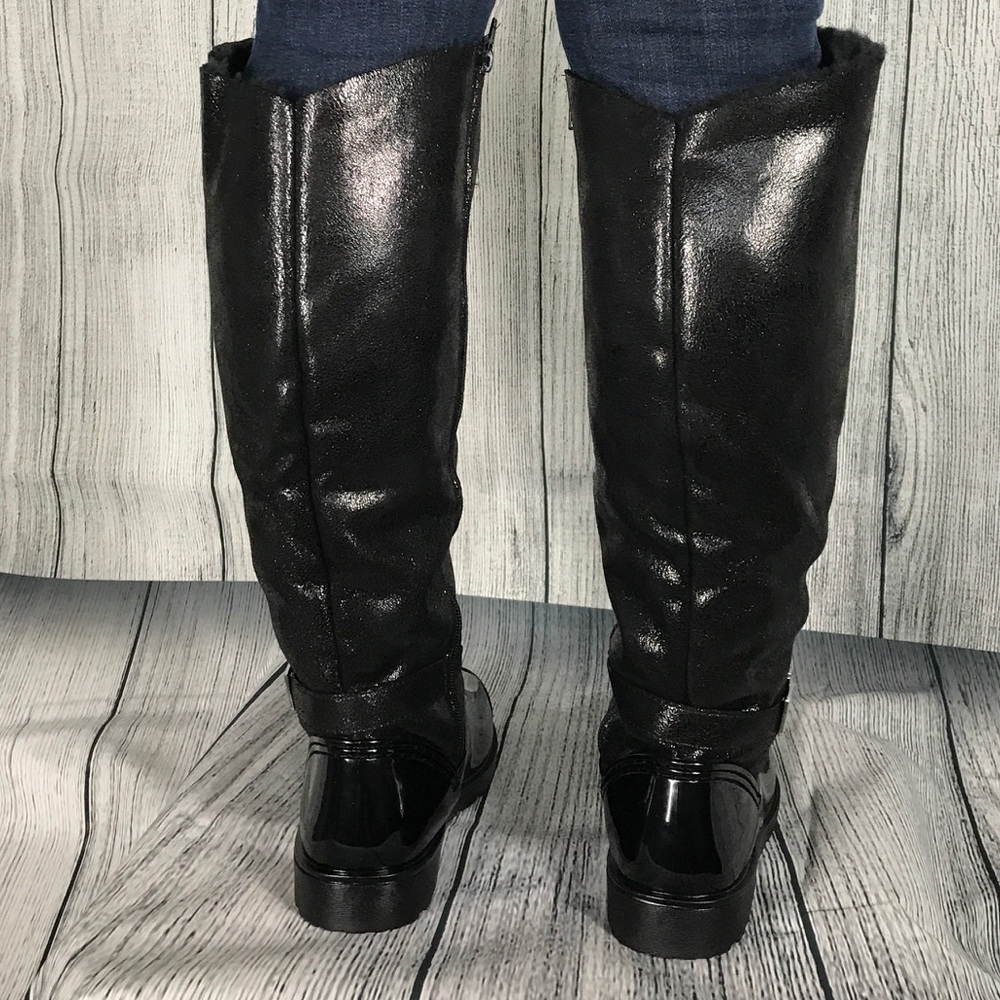 Fur Lined Knee High Boots - Picture 3 of 8