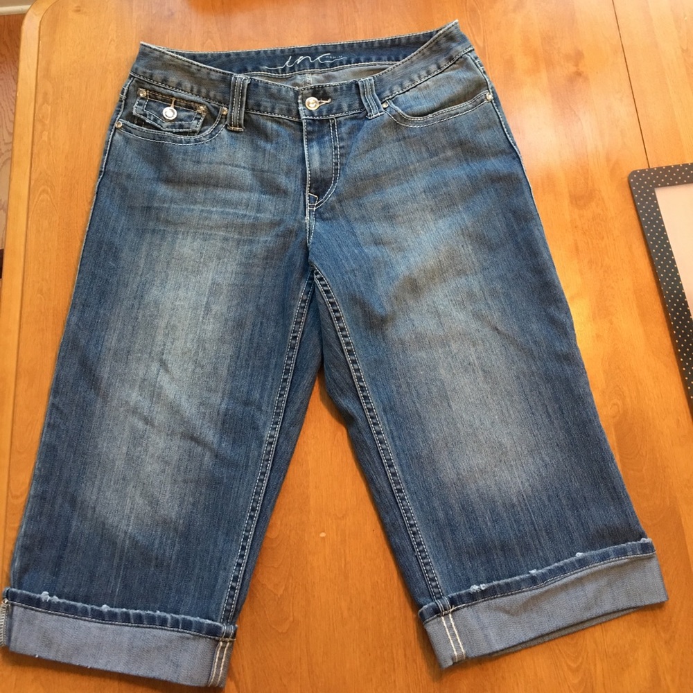 INC Denim Capris