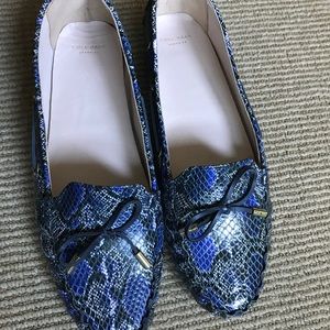 Snake print Cole Haan loafers