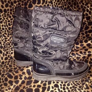 Coach Winter Boot Size 7