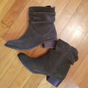 ALDO suede booties