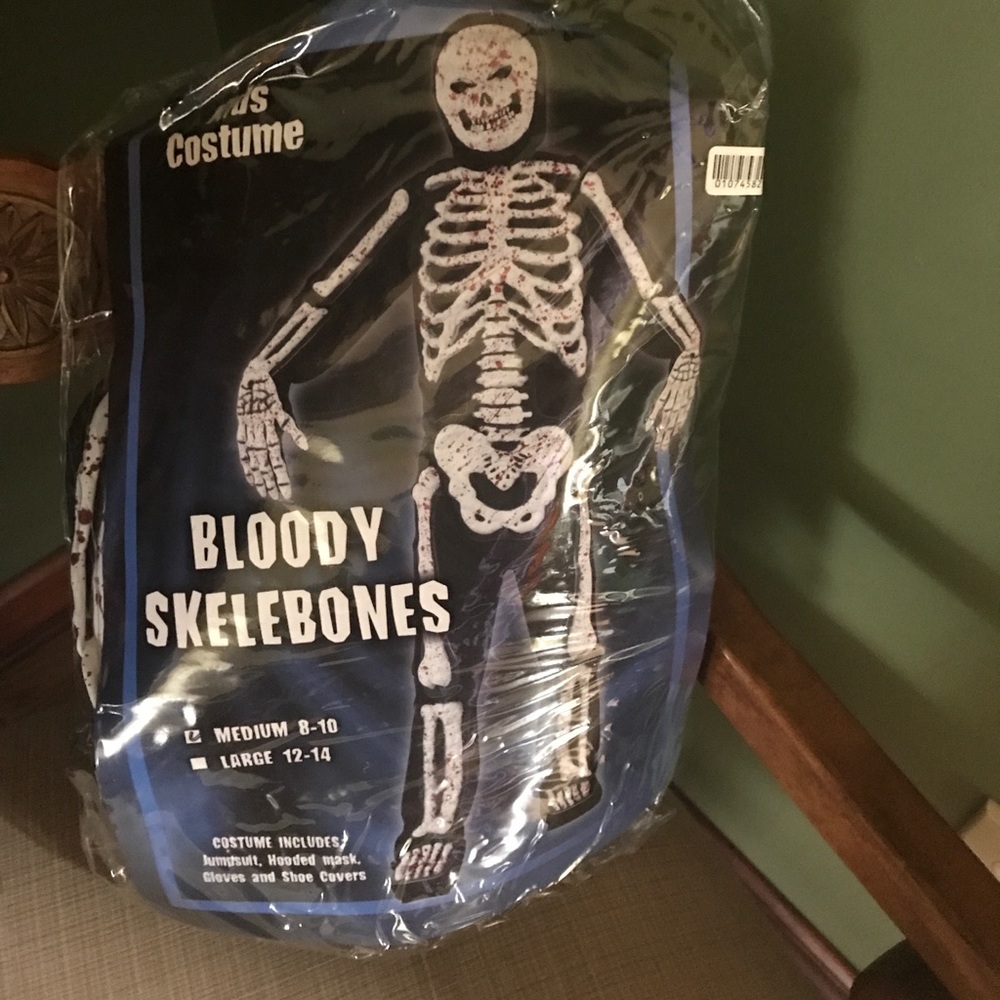 Halloween Costume skeleton