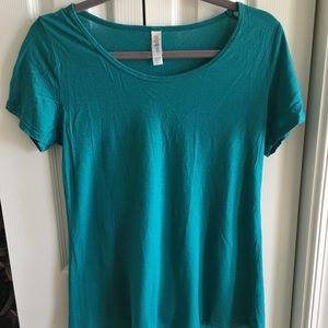 Teal Lularoe Classic Tee
