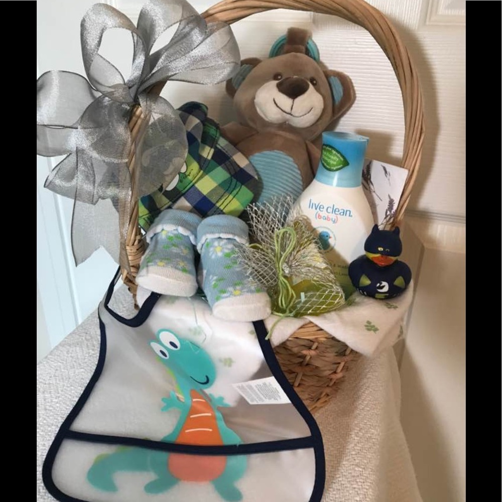 Baby Boy Gift Basket