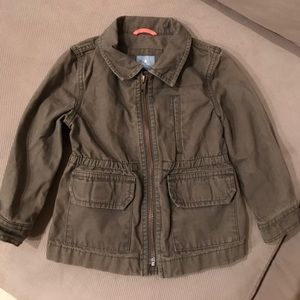 Girls green babyGap jacket