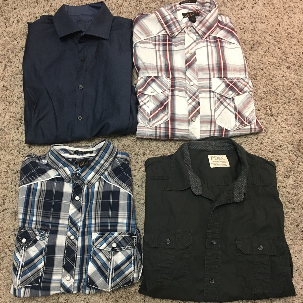 Men's button downs - large