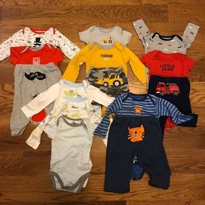 Lot of boys 6-9 mo clothes