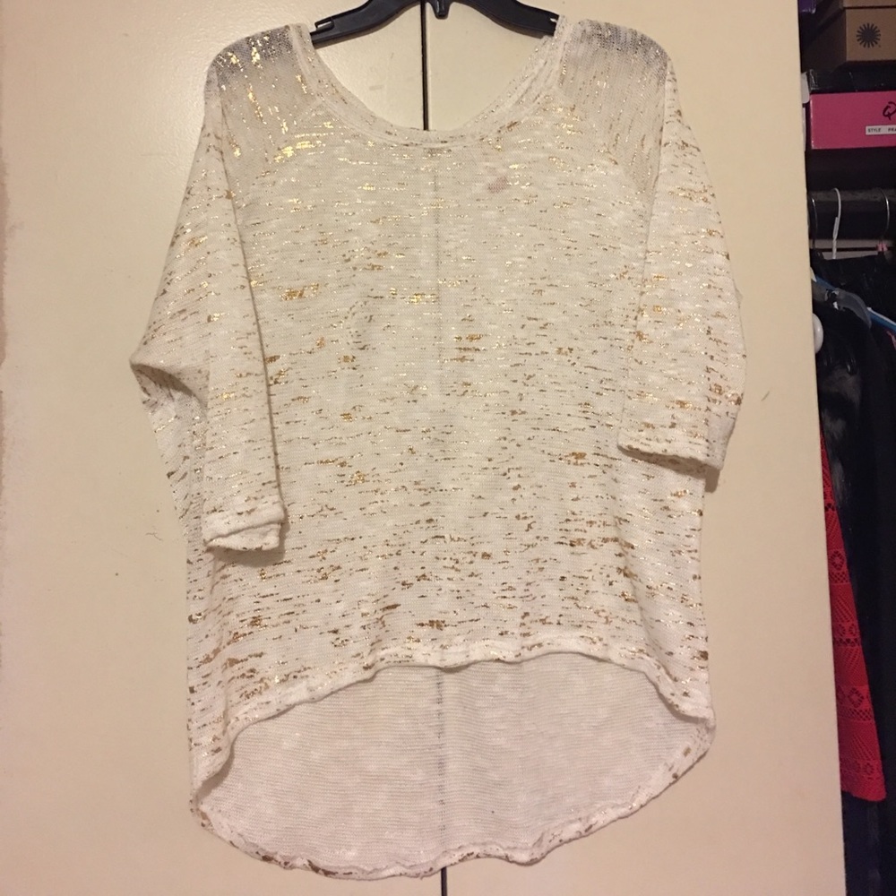 Cream shirt