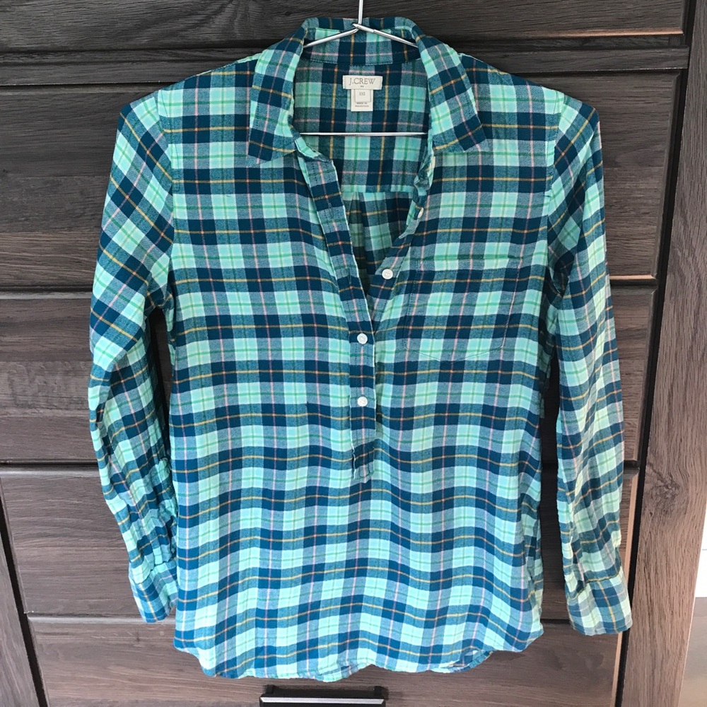 J.Crew Flannel Pullover