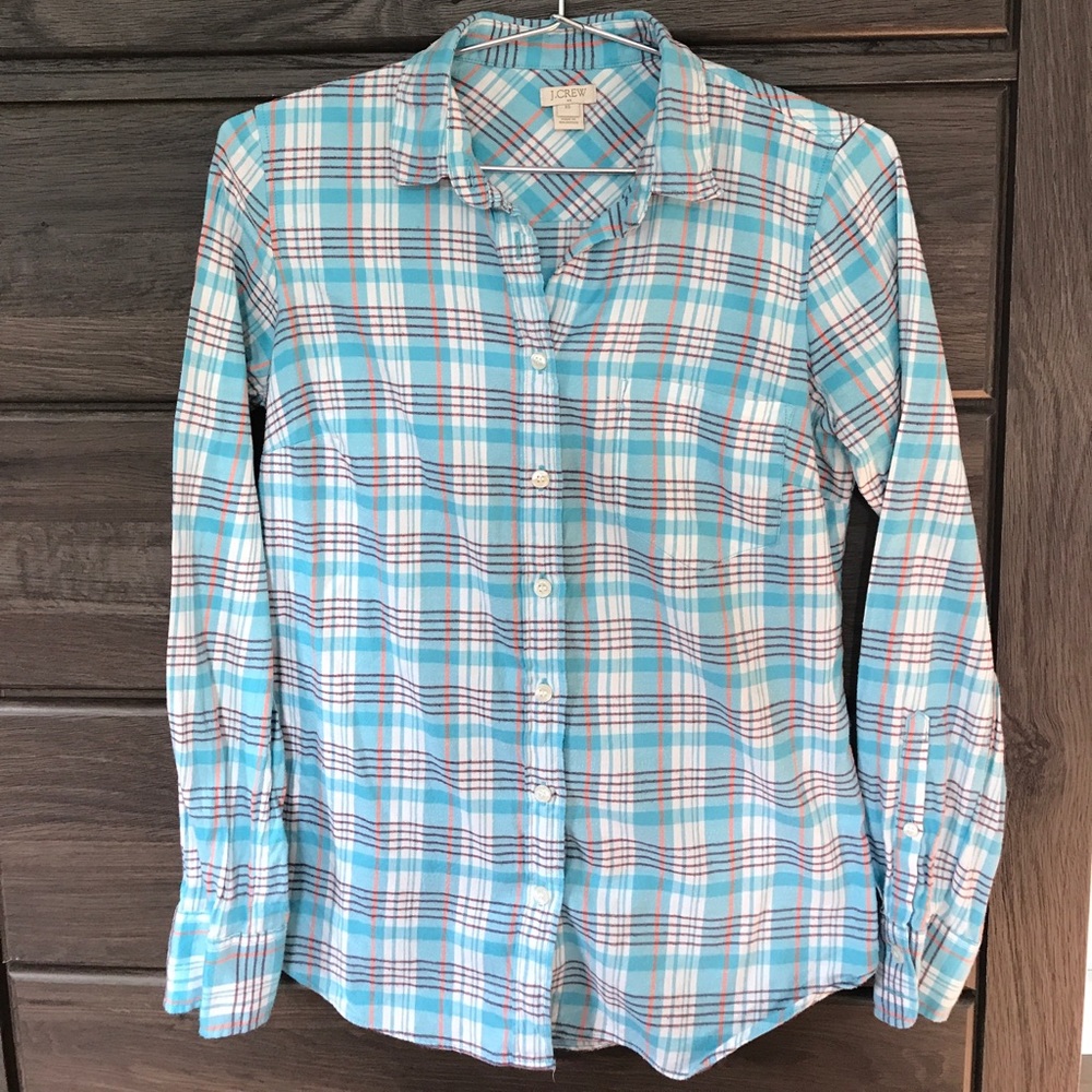 J.Crew Flannel Button Up!