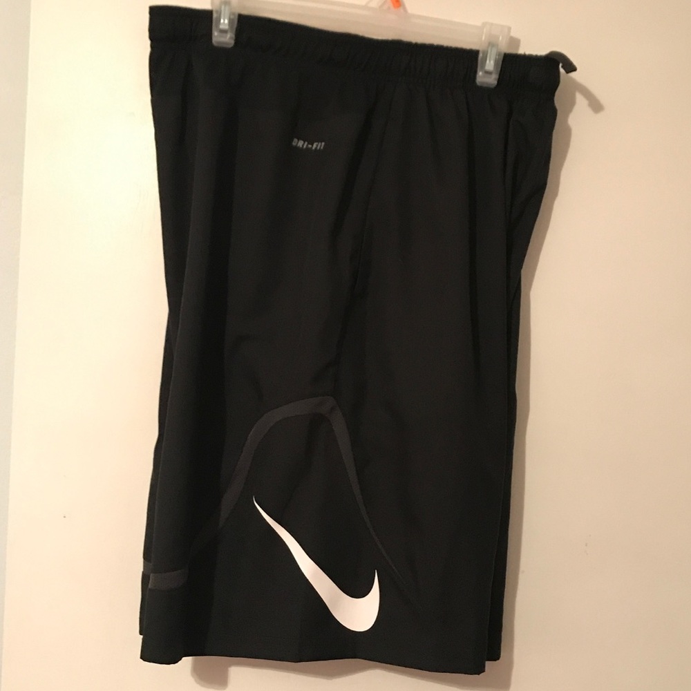 Men's Nike Dri Fit black shorts xxl black