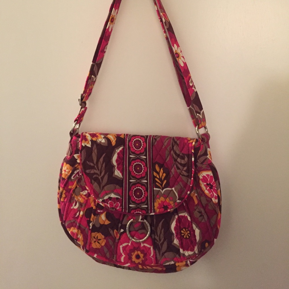 Vera Bradley Saddle Bag NWOT