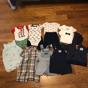 Lot 6-9 mo various boy clothes