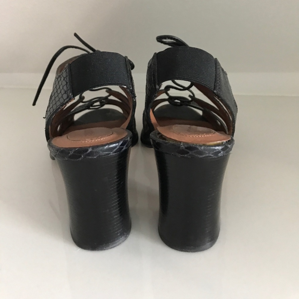 Corso Como Dutch leather embossed sandals - Picture 3 of 8