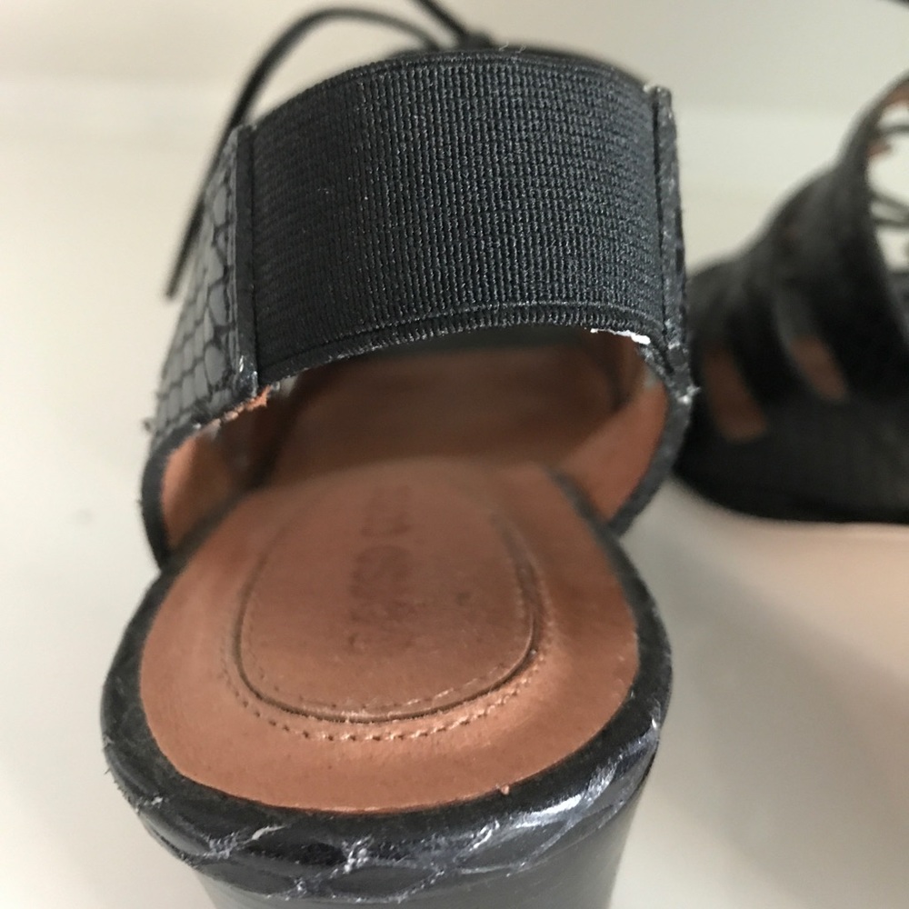 Corso Como Dutch leather embossed sandals - Picture 7 of 8