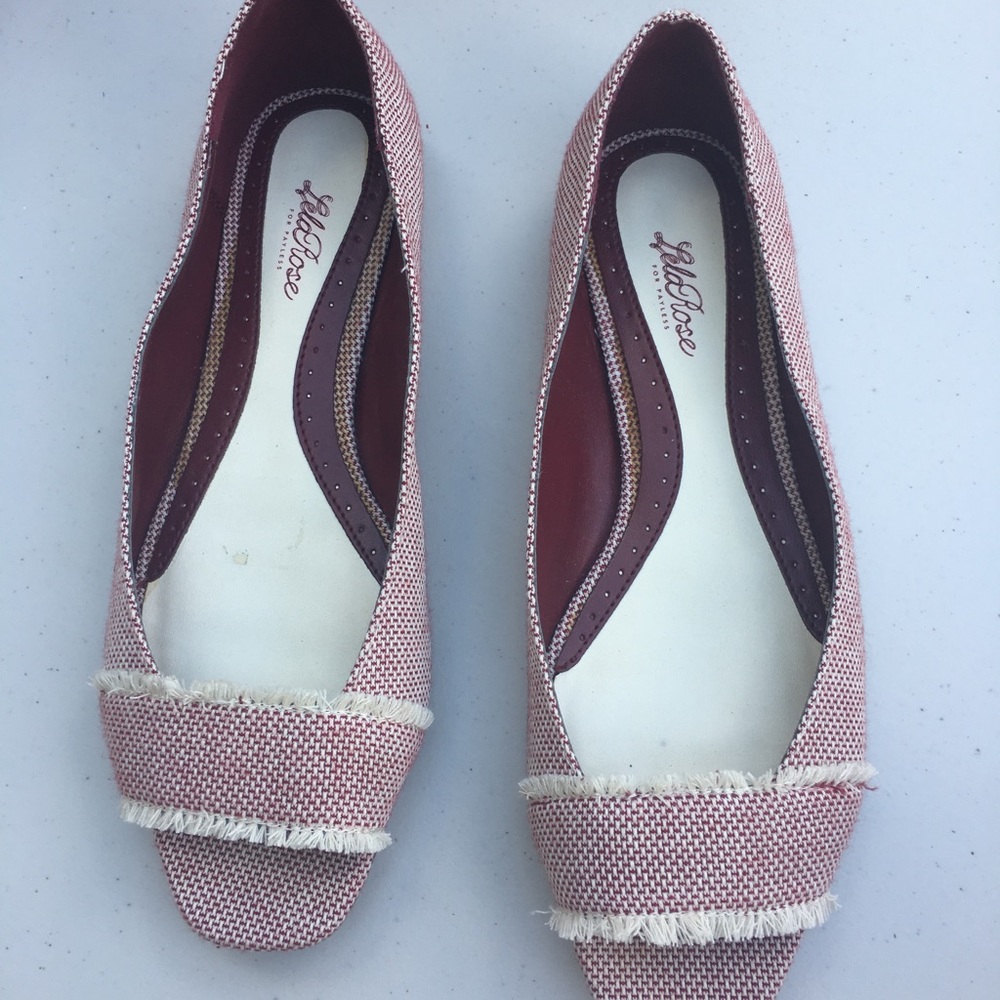 Lela Rose Red Flats
