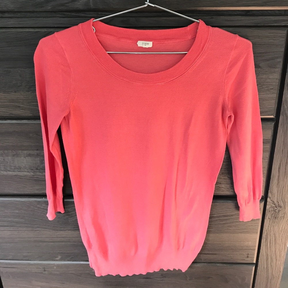J.Crew 3/4 sleeve pullover sweater!