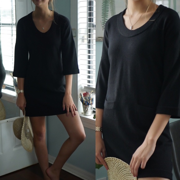 SOLD Banana Republic Extra Fine Merino Mini Dress - Picture 2 of 7