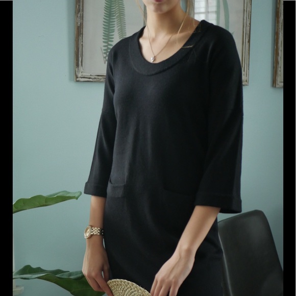 SOLD Banana Republic Extra Fine Merino Mini Dress - Picture 5 of 7