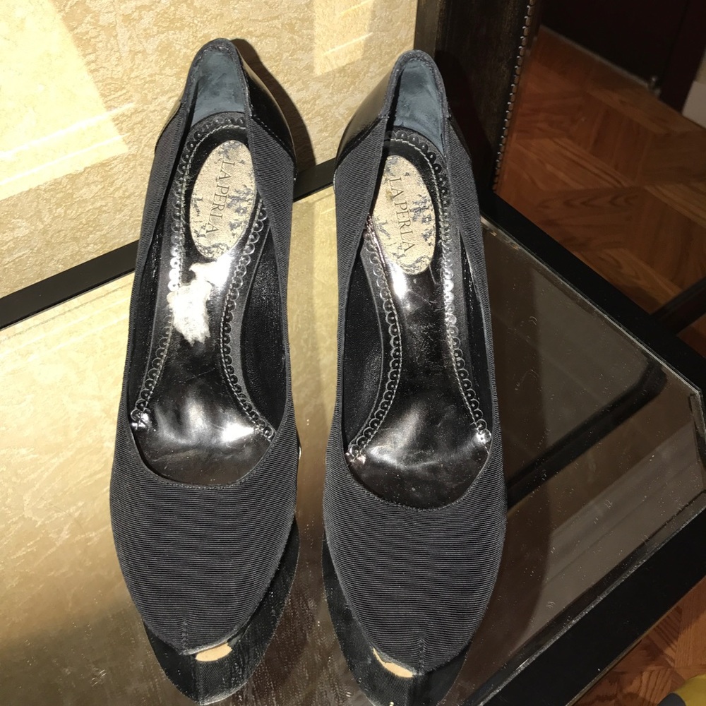 Black authentic heels