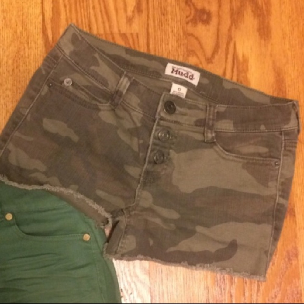 Camouflage shorts